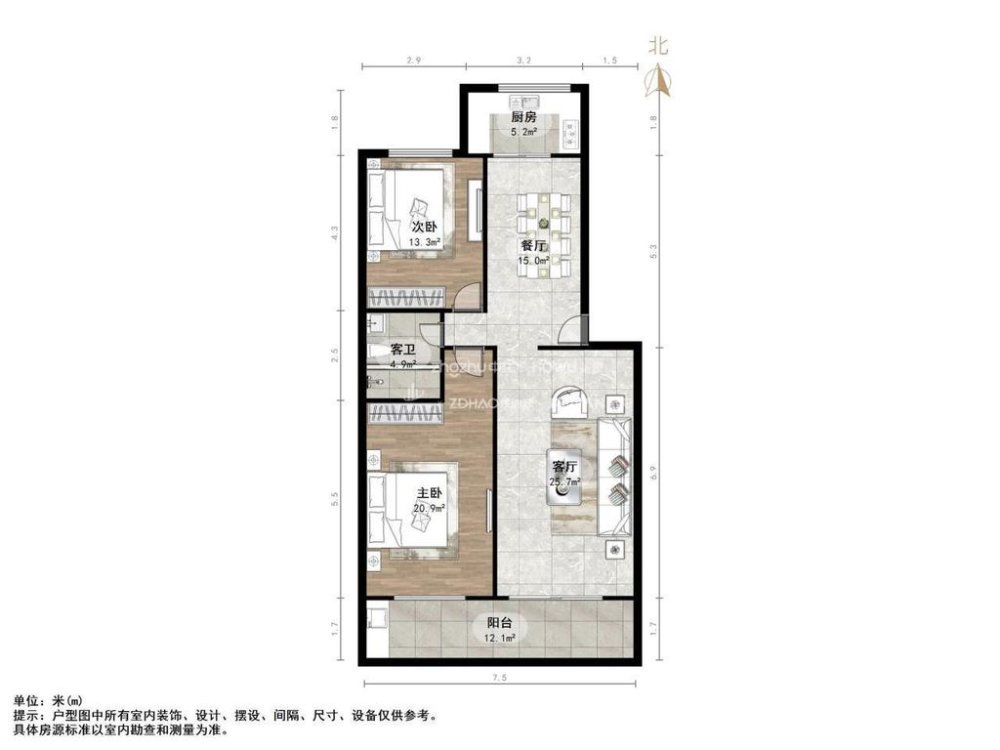 外经贸委宿舍,单价1.7万非顶大两室，明厅通透采光好，送地下室大院好停车8