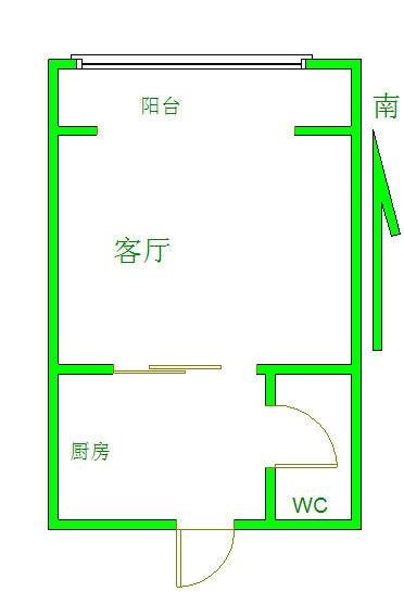 华府山水,华府山水小户型南户！拎包入住！油田  十三中！支持贷款！10