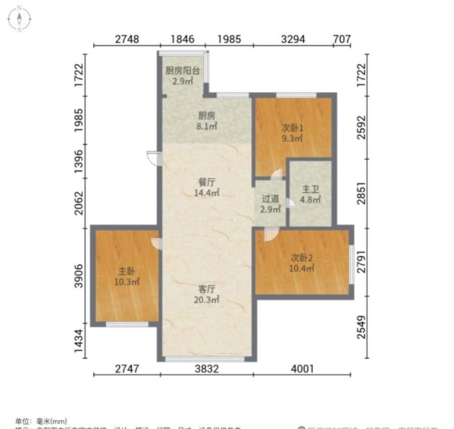 欣凤学城二期,欣凤学城二期电梯洋房毛坯10