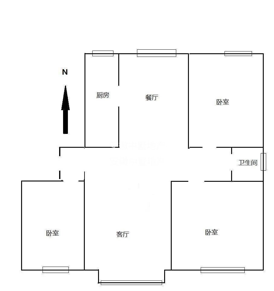 绿地世纪城摩尔公馆,   绿地世纪城摩尔公馆 精装修三室 飞机户型 房东急售13