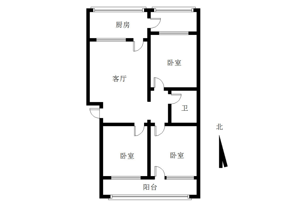 二轻小区,广场跟前，3居室，2层，满  期拎包入住，南美通透13