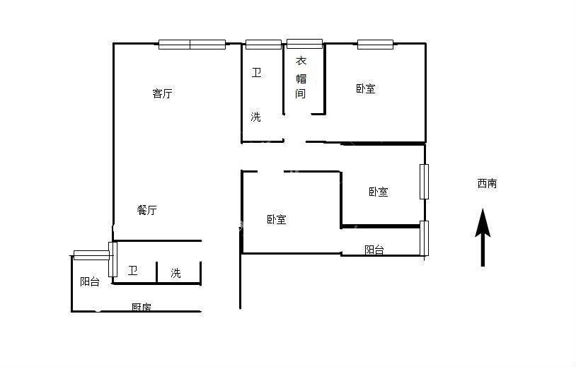 中产花香四季,西南15楼花香四季118万豪装3房 黄土坡122平12