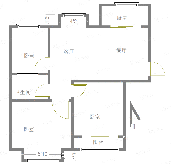 罗马假日,手慢拍打腿  霍小十三中  欧式风格  周边配套设施齐全10