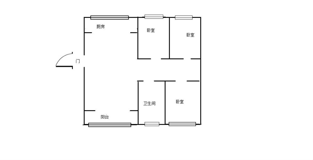 城区孟津毛坯3室2厅1卫二手房出售9