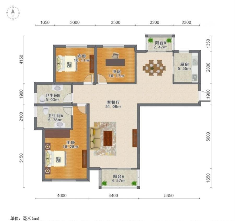 城市主人,城市主人146.65平215万3室2厅2卫10