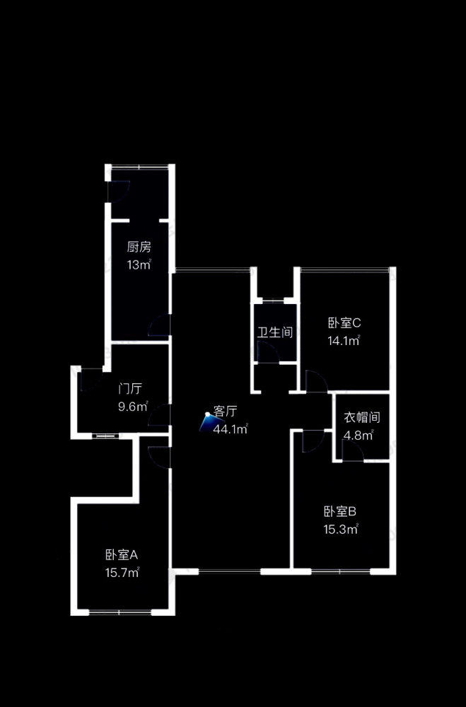 柏林大道,柏林大道一梯一户精装婚房拎包入住价格低阳光无遮挡随时看房12