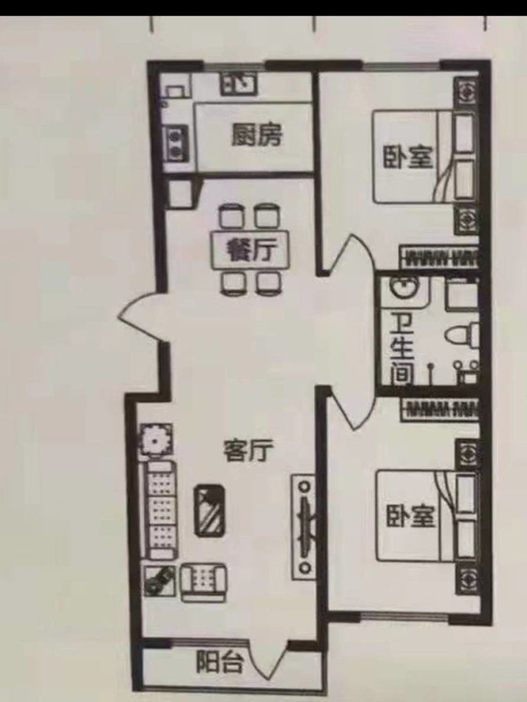 新梅小区,新梅小区5楼带阁楼 三室地热 有露台 可议价可贷款7