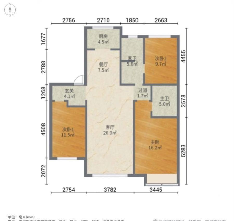 凤凰御景,急售凤凰御景洋房174平165万南北四居有车位全天采光15