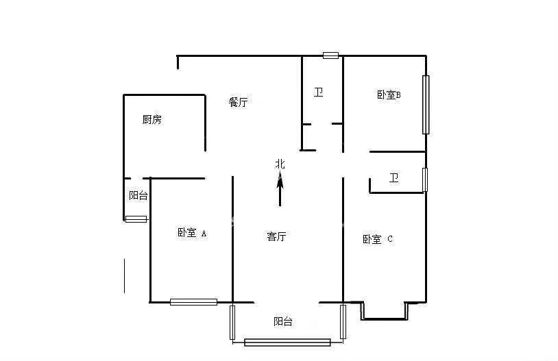 兴港珑湾,大商汇 中铁水岸青城旁 兴港珑湾 精装3房 南向 随时看9