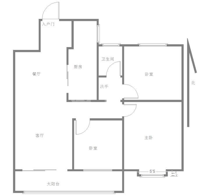 任城精装3室2厅1卫二手房出售9