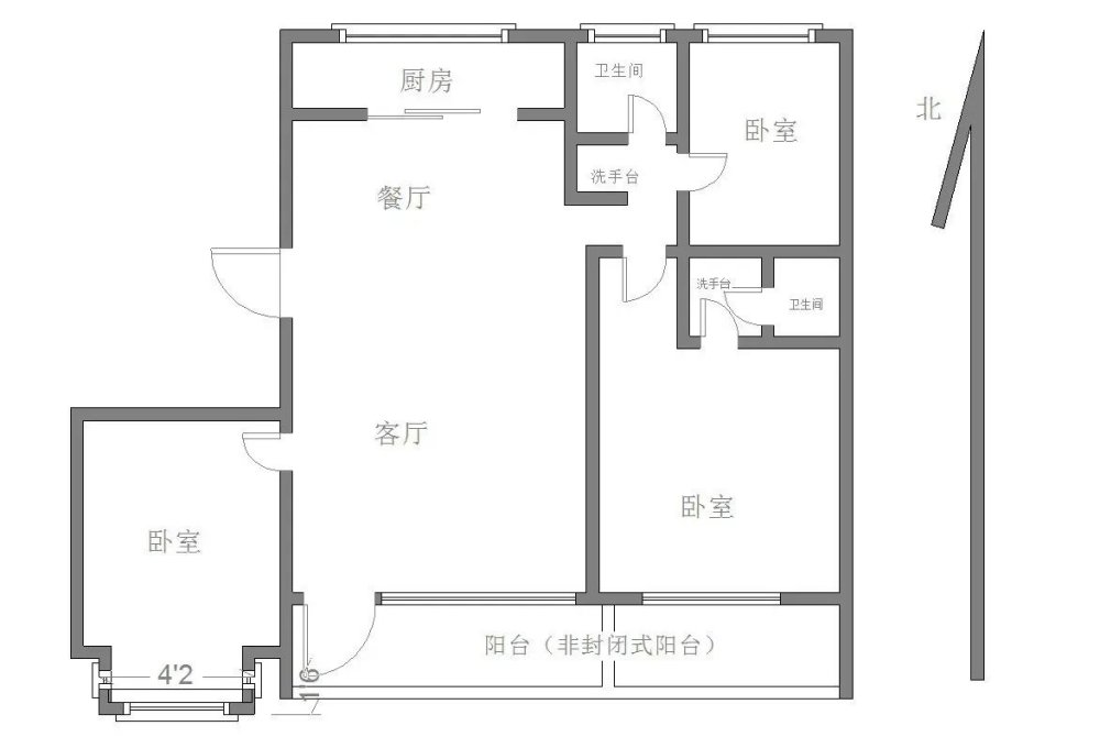 红星一号,满二年    红星1号精装3室双卫 价格可谈 皇营城投如意冠10