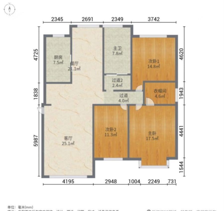 南苑小区,南苑小区电梯中层125平三室两厅，南北通透，49.8万可按揭13