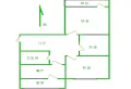 鼓楼北垣 日报社闻都 小三居 南北通透 户型方正9