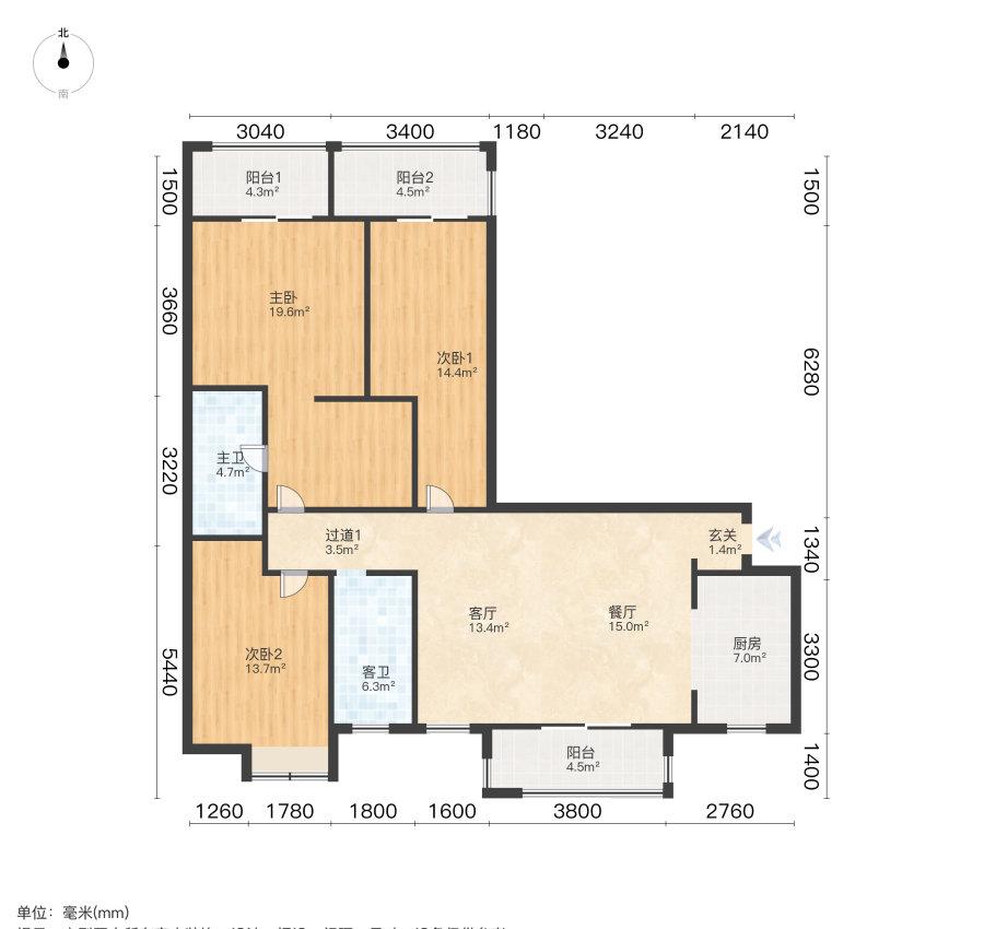 地铁时代常青城,地铁时代常青城 小洋楼精装3房 户型方 拧包入住业主诚心出售12