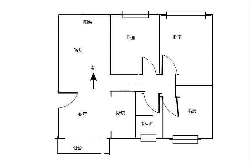 颍州城西精装3室2厅2卫二手房出售14