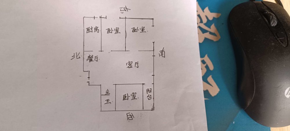 北海嘉园,急售！51万带车位精装修  大落地窗 视野超好 速来看房10