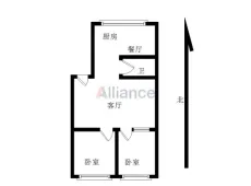 红山|军安家园2室1厅0卫出售|买房租房佣金全返