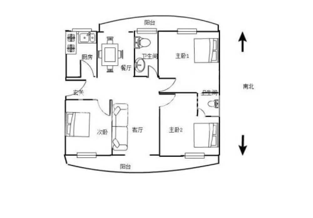 丰泽城中精装3室2厅2卫二手房出售11
