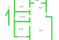 怡景萃华林 国标2居室  满五民大  步梯一层单价低随时看房9