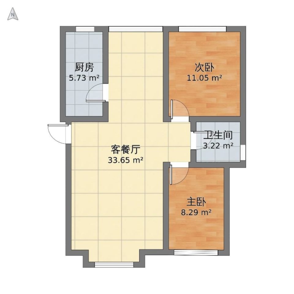 满洲里满洲里市精装2室1厅1卫二手房出售8