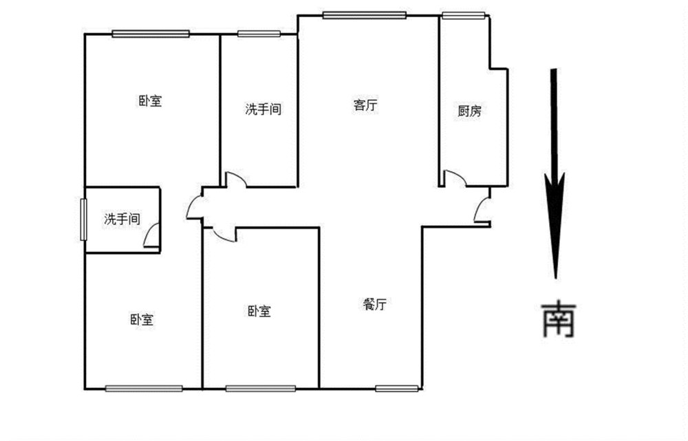 城投金色都汇,西关地铁口解放门金色都汇3室2厅南北次新院子可停车按揭随时看11