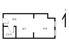 松山|香格里拉国际城1室1厅0卫出售|买房租房佣金全返