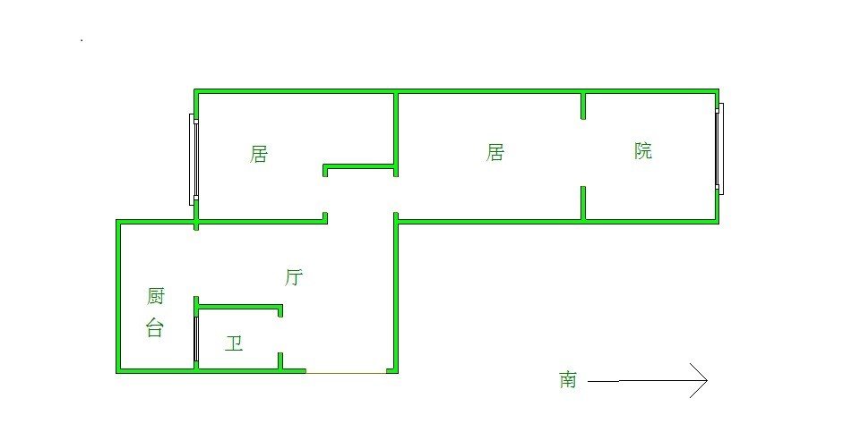 灵江里,月牙河旁 灵江里一楼带院 私产 南北向 位置好随时看房7