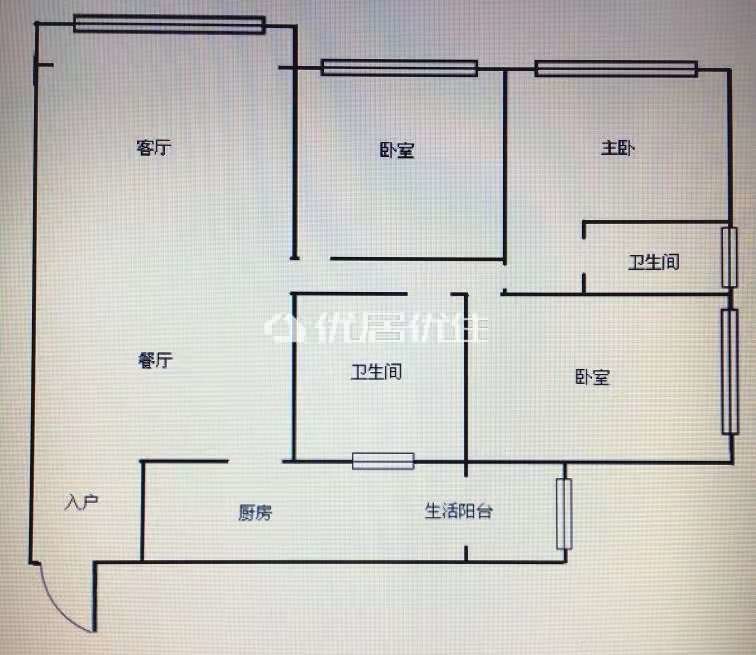 江湾城,江湾城精装修三房拎包入住房产证齐全13