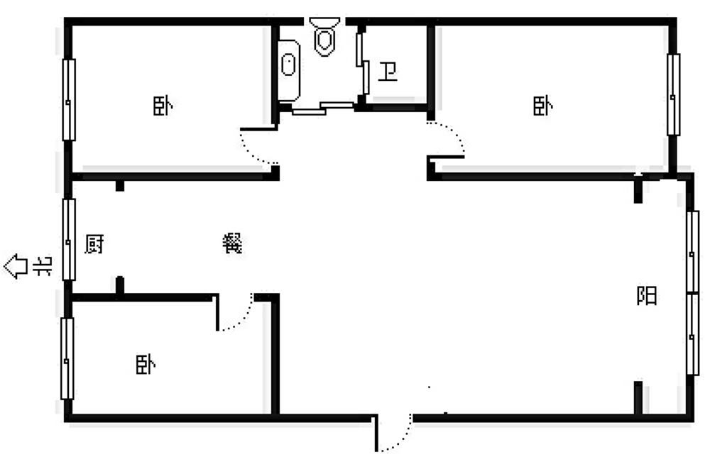 华凌电业局家属院,华凌市场 红山公园旁8小21中 4楼南北 停车方便随时看房7