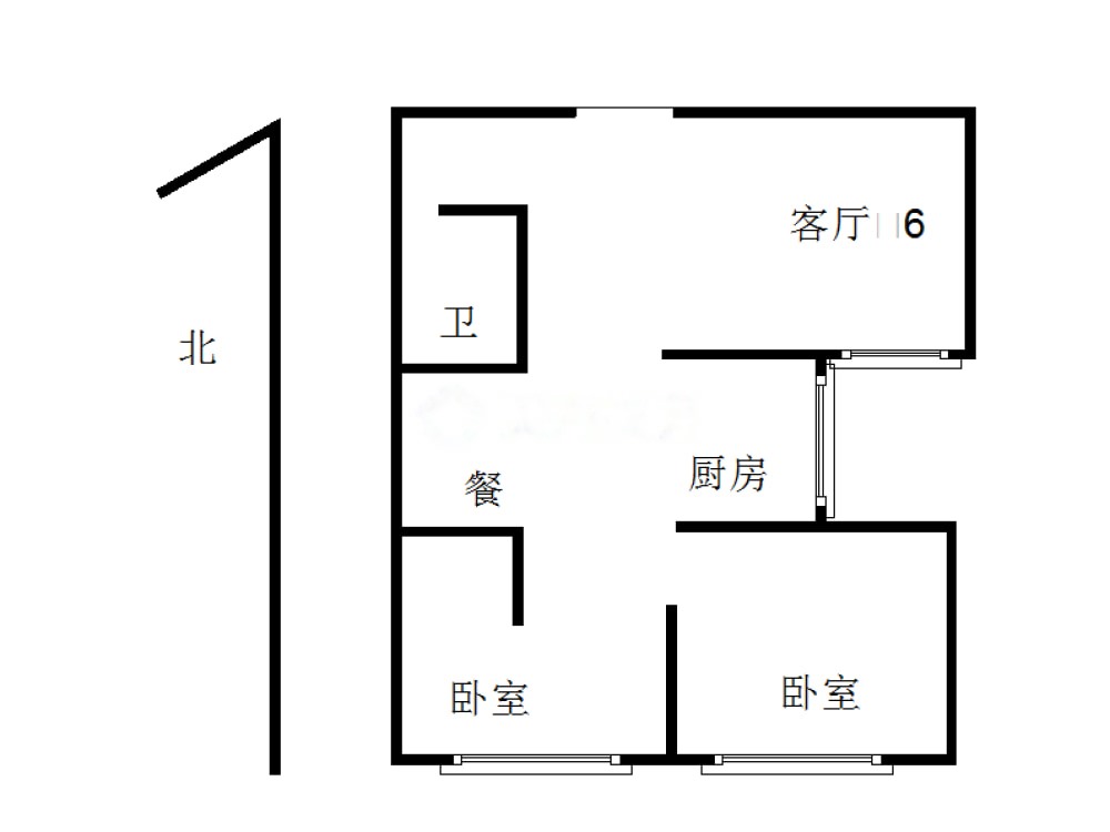 永盛现代城,毛坯房新房，主卧朝南，客厅朝南，采光好日照充足6