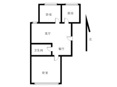 红山|南苑绿景2室1厅1卫出售|买房租房佣金全返