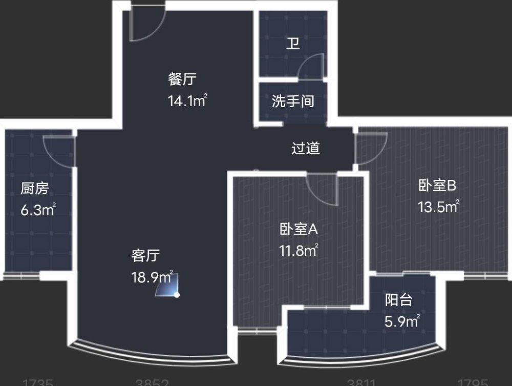 天方百花园,天方百花园精装大两房，电梯中高层拎包即住12