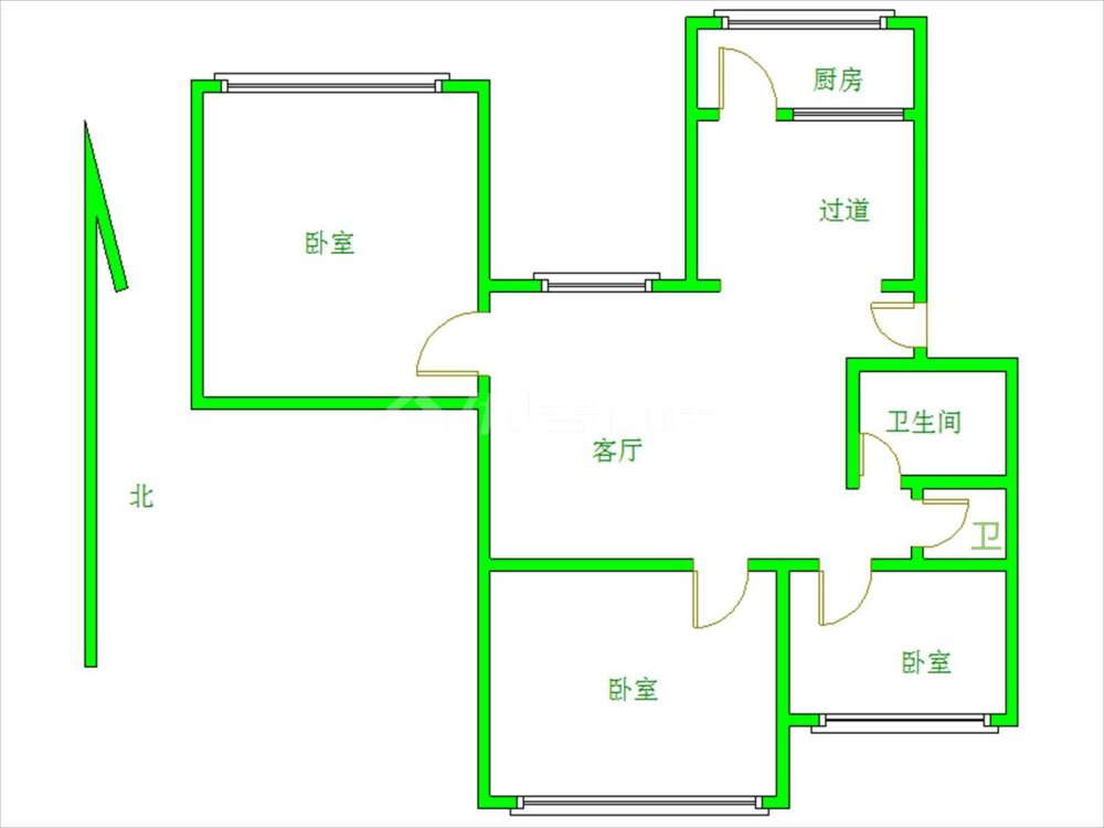 怡园小区,南北通透 113平 怡园小区 3室 房东急置换 诚心出售10