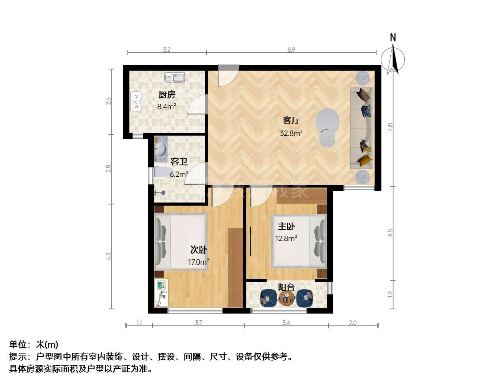 山佑龙城苑,府东街建设路 山佑龙城苑  2室  1厅 好楼层8