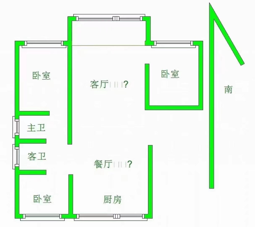 潞安颐龙湾,急售 西客运潞安颐龙湾 高档园林 电梯中层 全明三居 税费低13