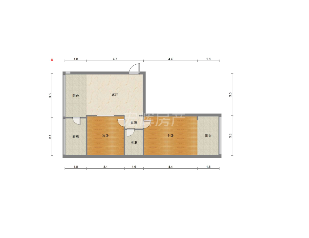 兰州市政工程公司家属院,渭源路 科小科中 两室一厅 框架 中间楼层 有院子9