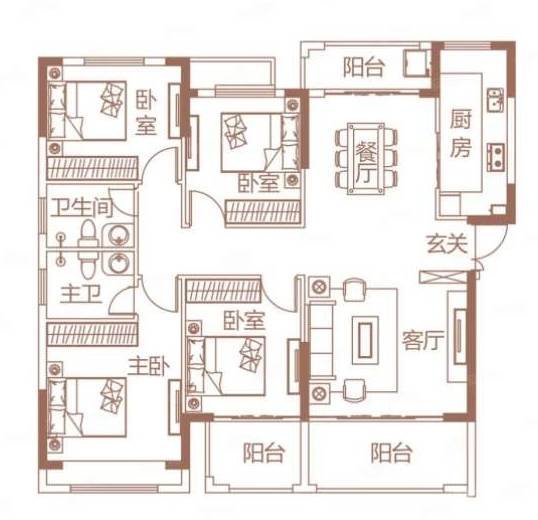 福星御景城,杏园小雪，南北通透户型，全新装修么过伙，家具家电齐全，有证13