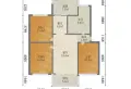 广场附近十二中省建飞龙步梯中层飞机户型3居室全明户型可贷款8