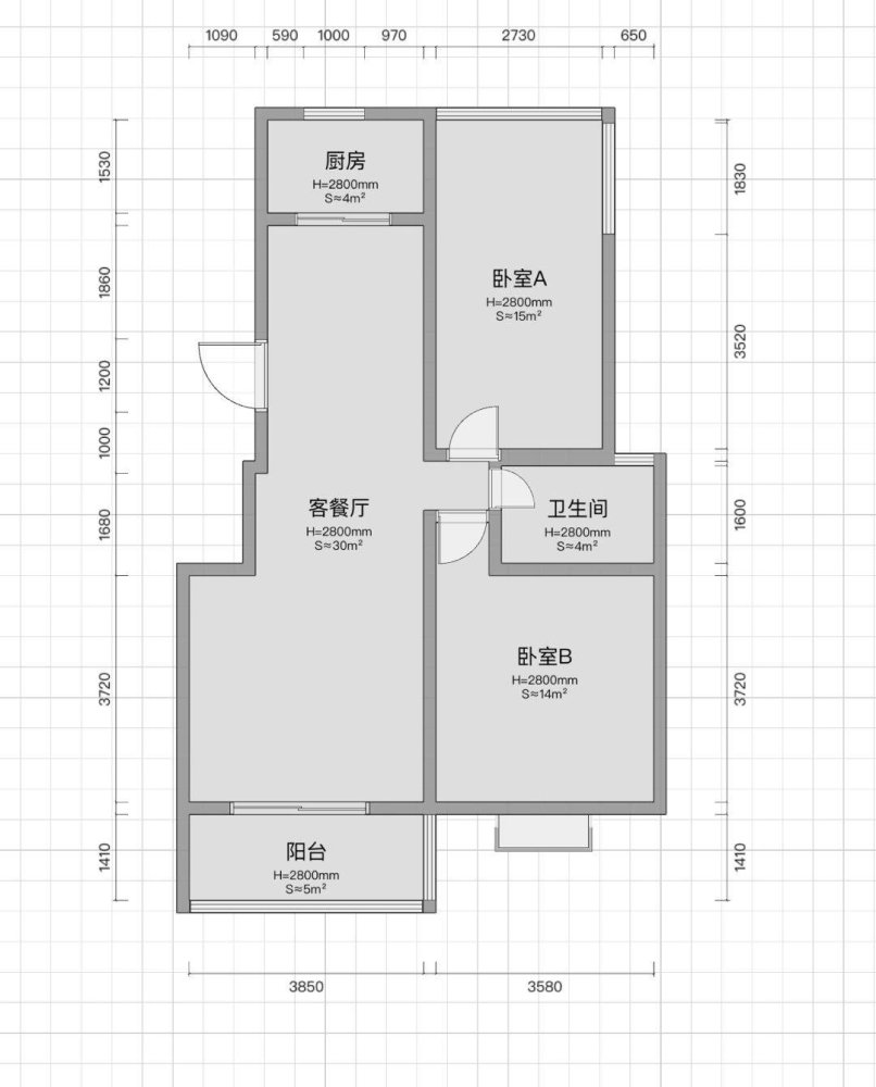 上饶县城北毛坯2室1厅2卫二手房出售9