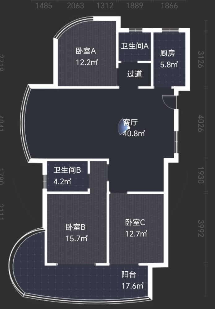 中元御桂园,定金十万剩余全部贷款142平带车位储藏室证过二好楼层不遮不挡11