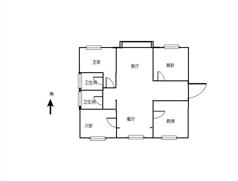 宁陵城北精装3室2厅2卫二手房出售8