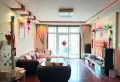 丰辉花园，精装大3室140平中间楼层，送车库24平1