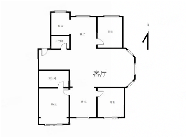 新城区城南精装4室2厅2卫二手房出售12