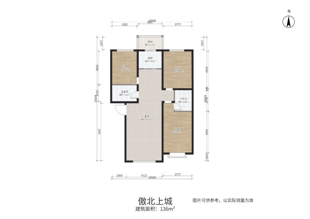 傲北上城,售 傲北上城 钢3小29中 中间楼层 家具家电 拎包入住可议11