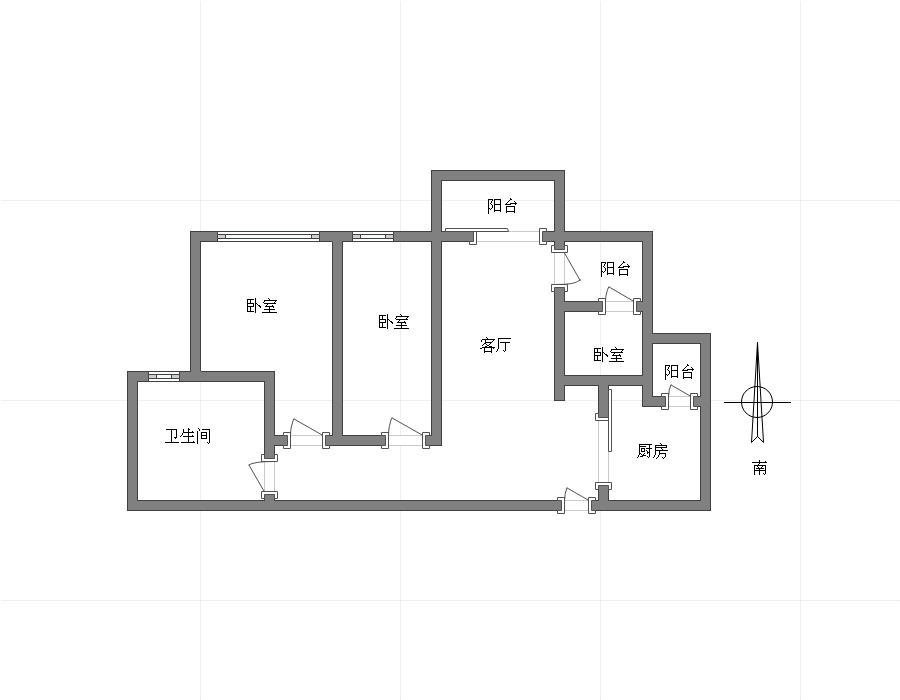 渝北渝北周边精装3室2厅1卫二手房出售12