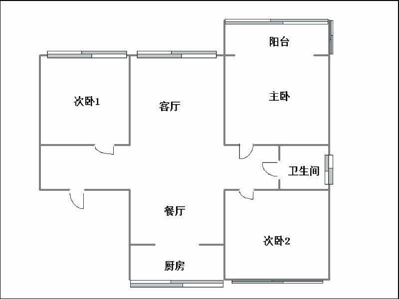 天鹅湾,急！涑水 红军 天鹅湾  电梯小高层  公摊小 精装三居11