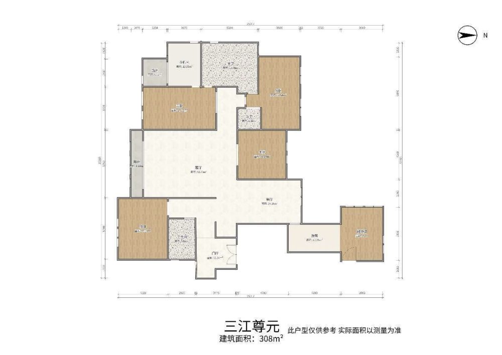 三江尊园,三江尊园 电梯二楼 豪华装修 大平层 南北通透 商业配套成熟10