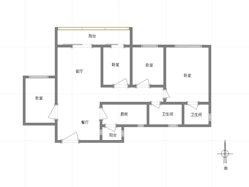 翰粼天辰,标题再少6万  树人科巴旁 次新小区4房洋房 1T2 急售11