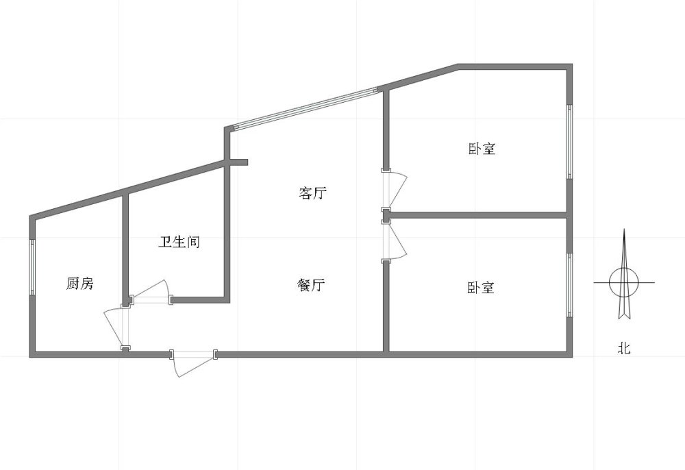 三优小区,沙坪坝区 汉渝路(沙坪坝) 二房 73万9