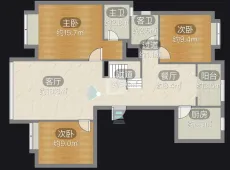 巴州|宝龙名邸4室3厅2卫出售
